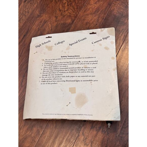 Teamlite Car vehicle home window suction Light sports team football NFL Chiefs - Picture 5 of 7